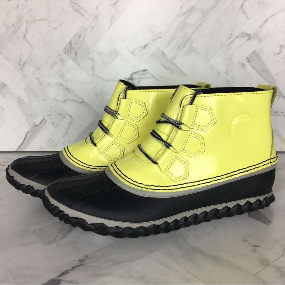 ๐ Sorel Out N About Ankle Boot in Zest 7 NWOB - Picture 3 of 6